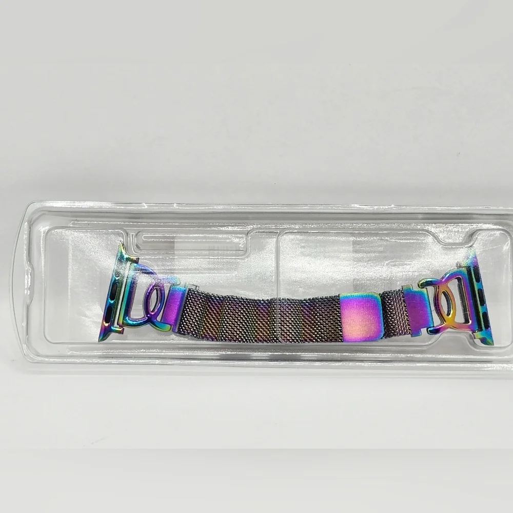 Metallic Magnetic Metal Band Compatible with‎ Apple Watch